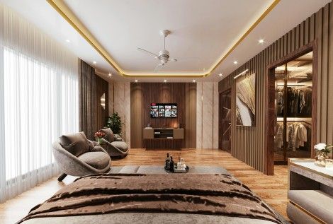 Complete residential turnkey interior services delivering end-to-end home interior design and execution with quality finishes.