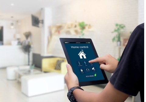 Smart home setup under Turnkey Interior Design in Panchkula featuring automated lighting and modern tech-integrated interiors.