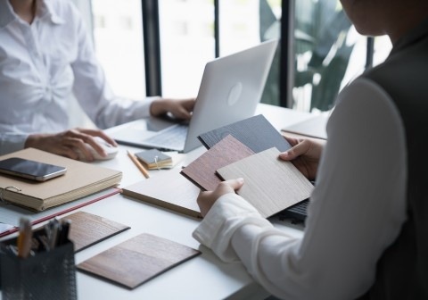 Eco-friendly and sustainable interior materials for home interior design in Tricity, featuring low-VOC paints, natural wood finishes, and recycled elements for healthy and stylish living spaces.