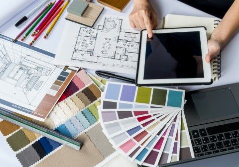 Interior design consultation explaining Interior Design Services before starting home renovation design